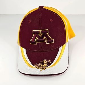 University of Minnesota Cap Hat Burgundy Gold Logo